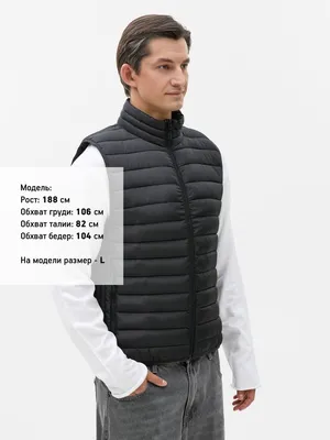 Жилет мужской Stream BW Men, черный — фото 5