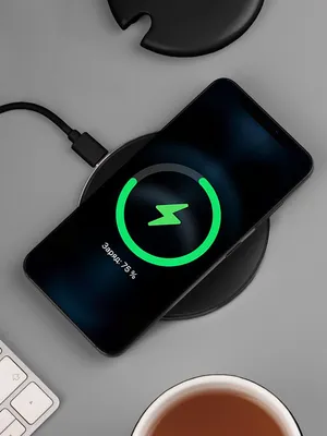 Кружка с подогревом и беспроводной зарядкой dualBase ver. 2.0 Matt, черная — фото 13