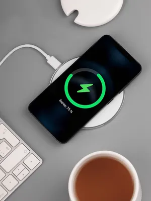 Кружка с подогревом и беспроводной зарядкой dualBase ver. 2.0 Matt, белая — фото 13