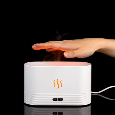Увлажнитель-ароматизатор с имитацией пламени Fuego ver.2, белый — фото 10