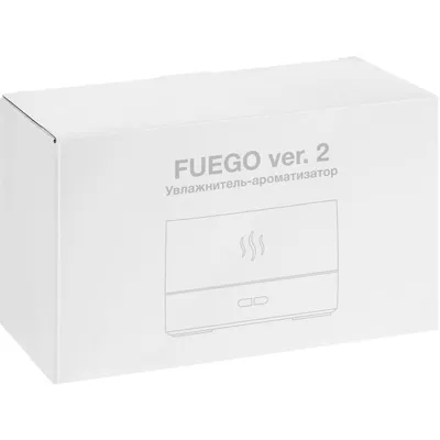 Увлажнитель-ароматизатор с имитацией пламени Fuego ver.2, белый — фото 12