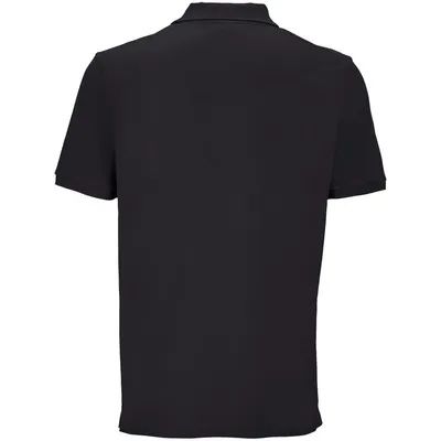 Рубашка поло унисекс Pegase, темно-серая (графит) — фото 3