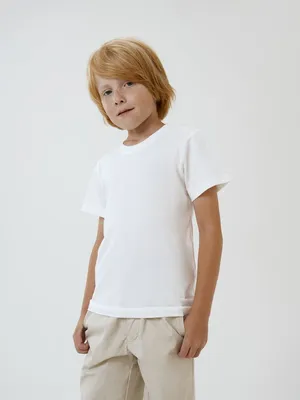 Футболка детская T-Bolka Kids, белая (белоснежная) — фото 5