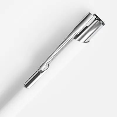 Ручка шариковая Keskus Soft Touch, белая — фото 4