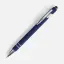 Ручка шариковая Pointer Soft Touch со стилусом, темно-синяя