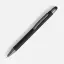 Ручка шариковая Atento Soft Touch Stylus со стилусом, черная