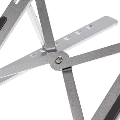 Подставка для ноутбука и планшета Scaffold Light ver.2, металлик — фото 4