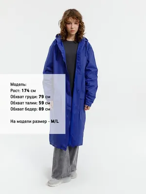 Дождевик RainDrop, ярко-синий — фото 8