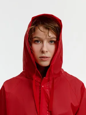 Дождевик RainDrop, красный — фото 16