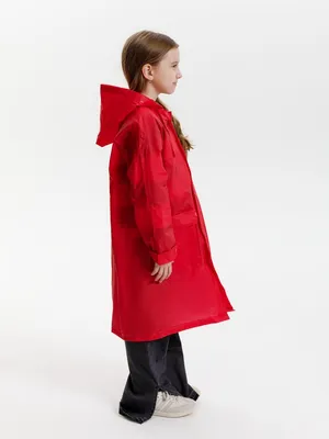 Дождевик детский RainDrop Kids, красный — фото 10