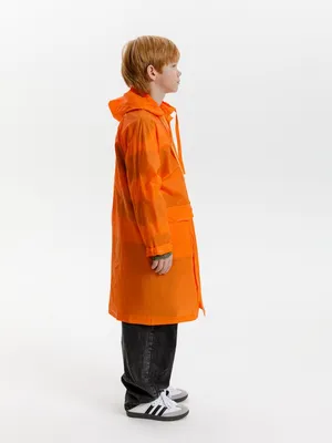 Дождевик детский RainDrop Kids, оранжевый — фото 10