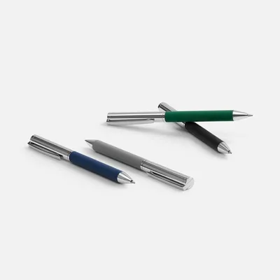 Ручка шариковая Eyeshot Soft Touch, черная — фото 5