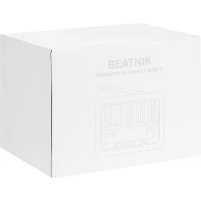Bluetooth-колонка с радио Beatnik, коричневая — фото 11