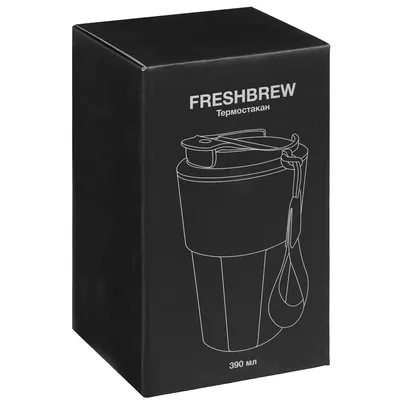 Термостакан Freshbrew, белый — фото 13