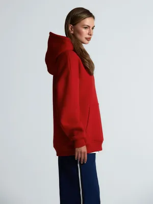 Худи Kulonga Oversize, красное — фото 8