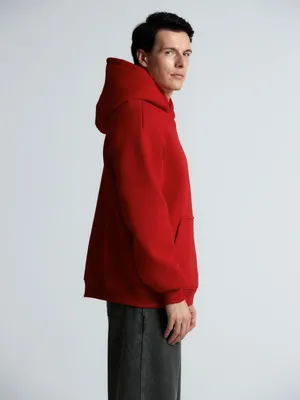 Худи Kulonga Oversize, красное — фото 12