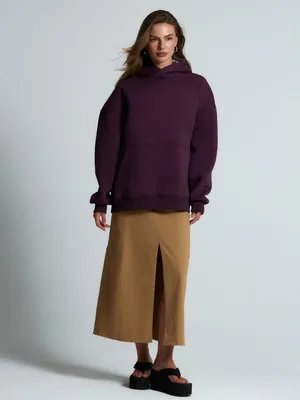 Худи Kulonga Oversize, фиолетовое — фото 6