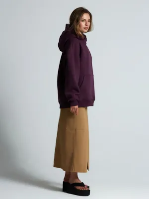 Худи Kulonga Oversize, фиолетовое — фото 8