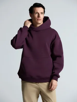 Худи Kulonga Oversize, фиолетовое — фото 11
