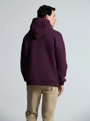 Худи Kulonga Oversize, фиолетовое — фото 14