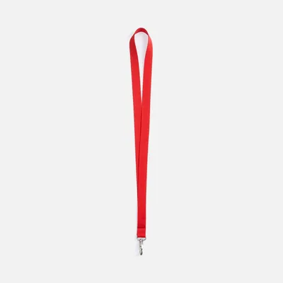 Лента для бейджа Pin, красная