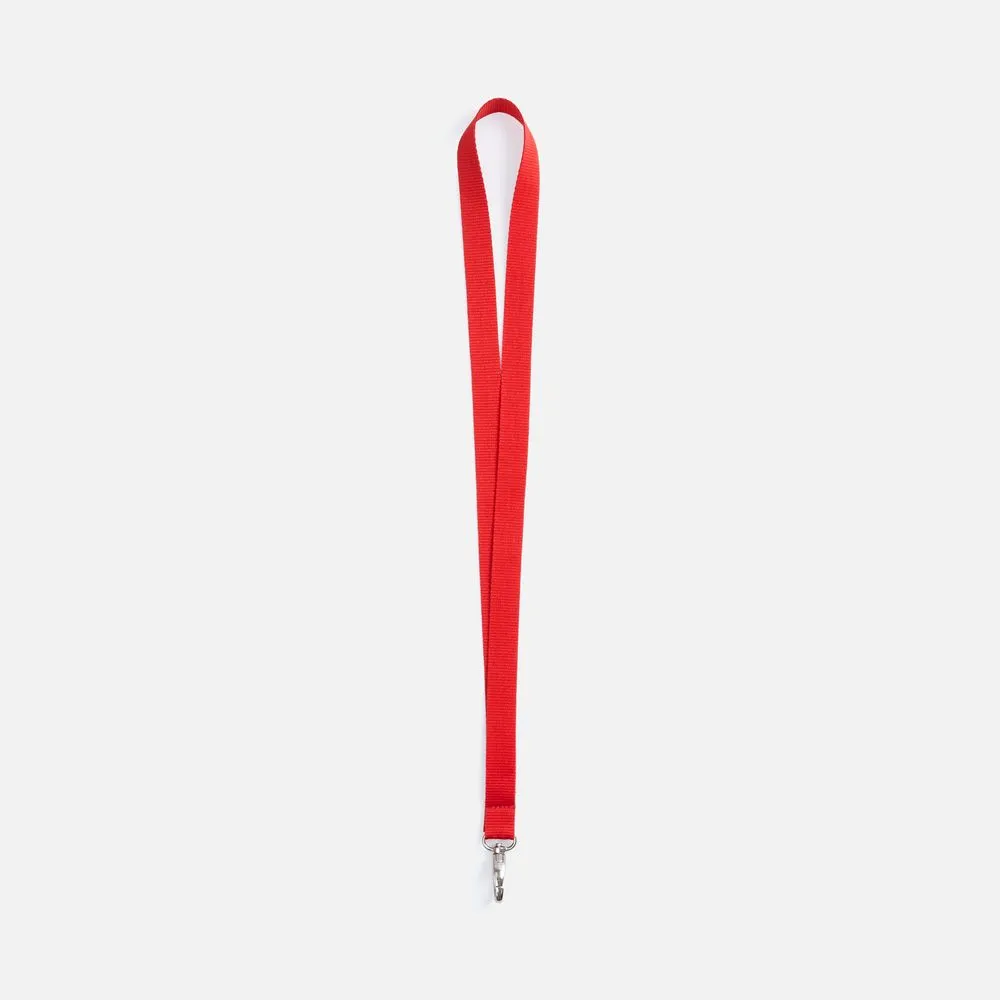 Лента для бейджа Pin, красная