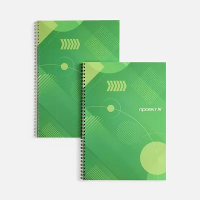 Блокнот на заказ Sketch Print M, без линовки — фото 2