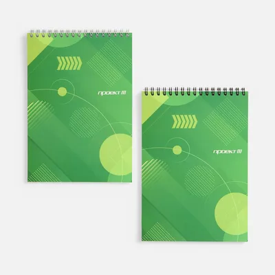 Блокнот на заказ Sketch Print M, без линовки — фото 5