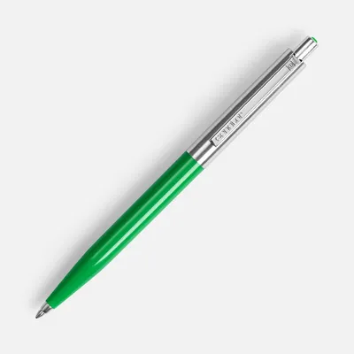 Ручка шариковая Senator Point Metal, ver.2, зеленая — фото 2