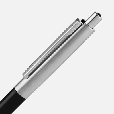 Ручка шариковая Senator Point Metal, ver.2, черная — фото 3