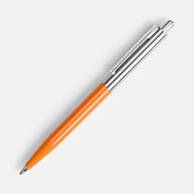 Ручка шариковая Senator Point Metal, ver.2, оранжевая