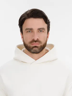 Худи оверсайз унисекс Snuggie, молочно-белое — фото 12