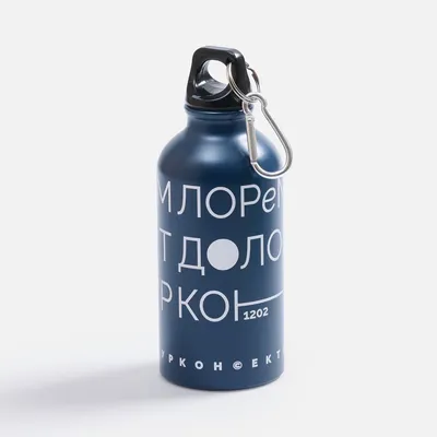 Бутылка для воды Funrun 400, темно-синяя — фото 9