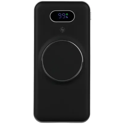 Внешний аккумулятор Omni Pro 10000 мАч, черный — фото 2