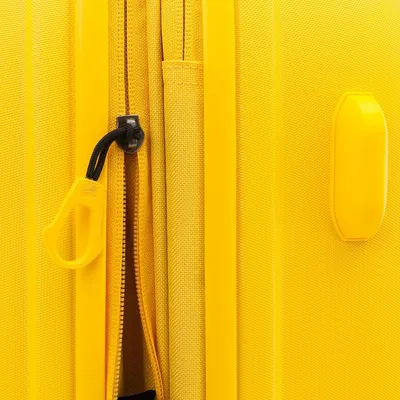 Чемодан Logoduck L, желтый — фото 8