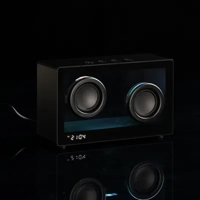 Bluetooth-колонка со светомузыкой Sensofonic, черная — фото 8