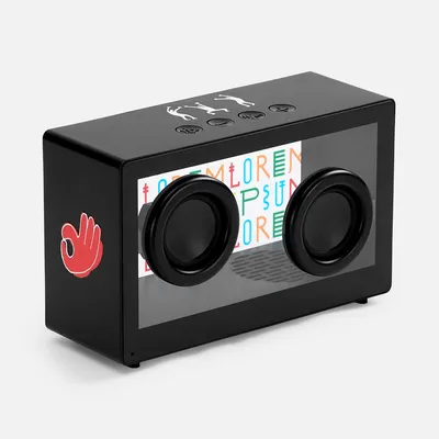 Bluetooth-колонка со светомузыкой Sensofonic, черная — фото 12