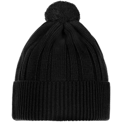 Шапка Knit Beat, черная — фото 2