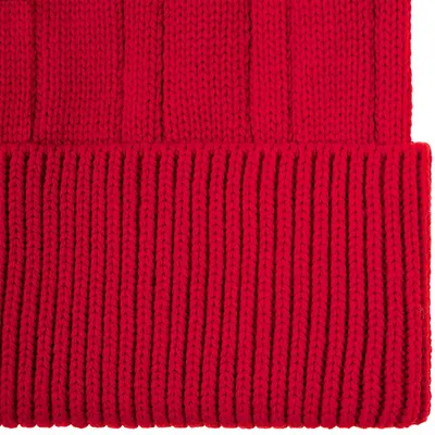 Шапка Knit Beat, красная — фото 3