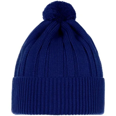 Шапка Knit Beat, темно-синяя — фото 2