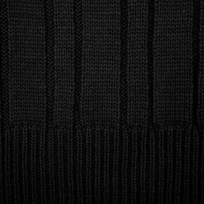 Шарф Knit Beat, черный — фото 3