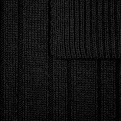 Шарф Knit Beat, черный — фото 4