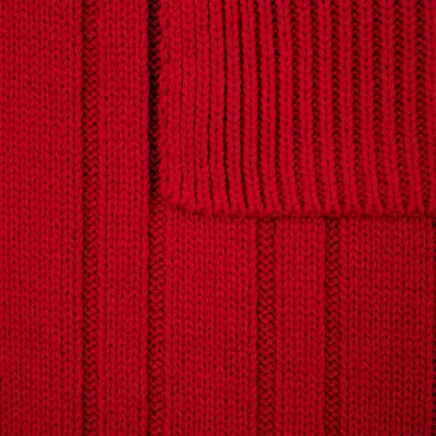 Шарф Knit Beat, красный — фото 4