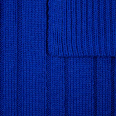 Шарф Knit Beat, синий — фото 4