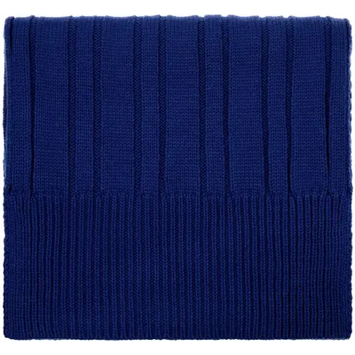 Шарф Knit Beat, темно-синий — фото 2