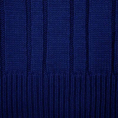 Шарф Knit Beat, темно-синий — фото 3