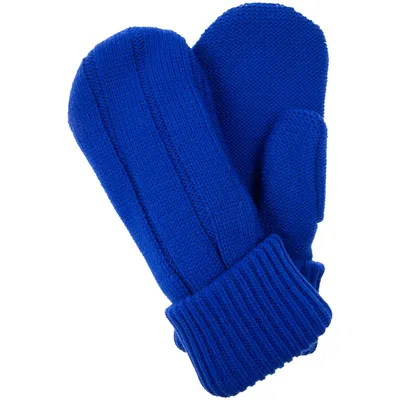 Варежки Knit Beat, синие — фото 2