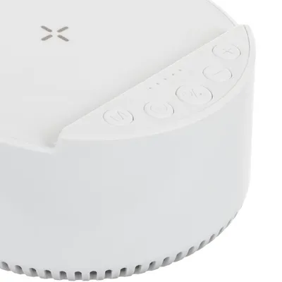 Bluetooth-колонка с беспроводной зарядкой relaxTime, белая — фото 5