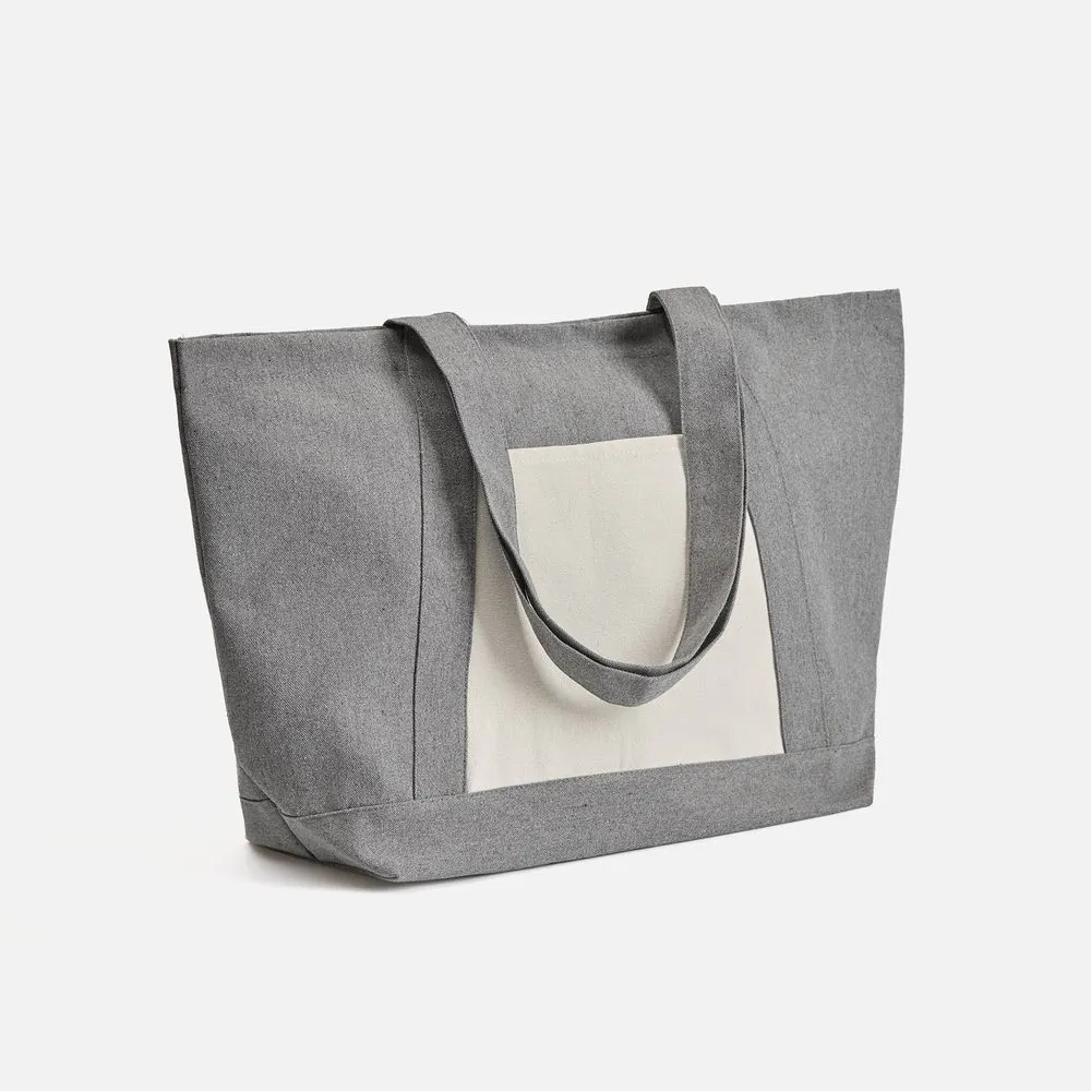 Шопер Shophop, серый с неокрашенным