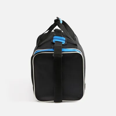 Спортивная сумка Fitnext, черная с синим — фото 3